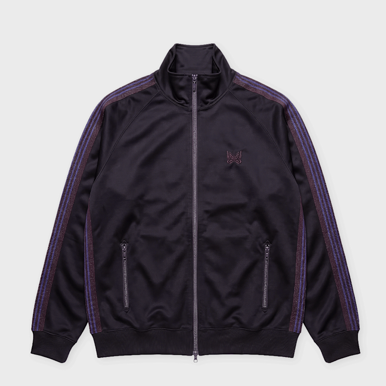 Needles トラックジャケット ブラック パープル M Buy Needles Track Jacket in purple | | solebox