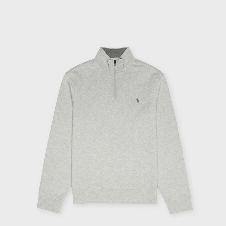 ミミ Buy Polo Ralph Lauren Luxury Jersey Quarter Zip Pullover in grey