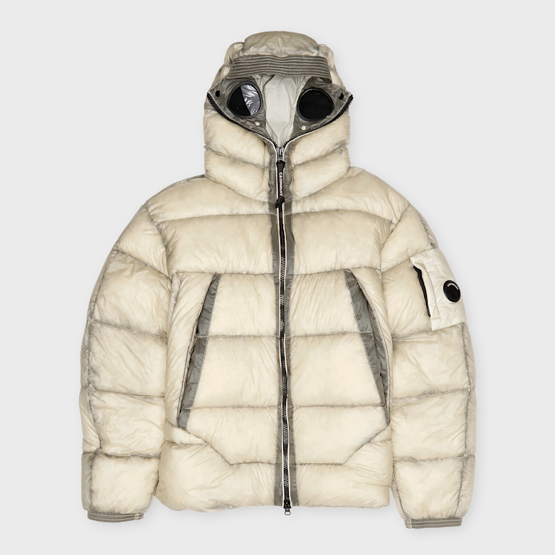 ジャケット・アウター C.P. Company DD SHELL Buy C. P. Company DD Shell Explorer Lens Down Jacket in beige