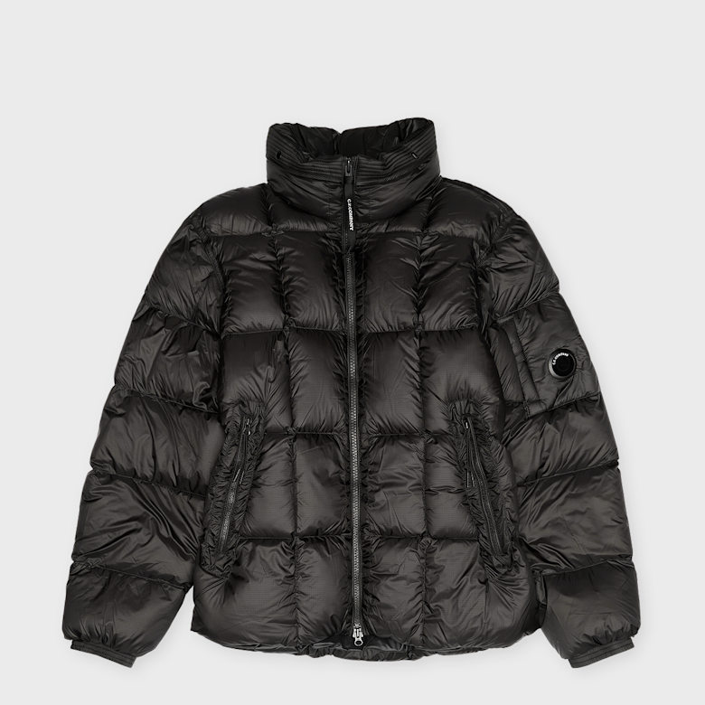 Buy C. P. Company Outerwear Medium Jacket In DD Shell in black
