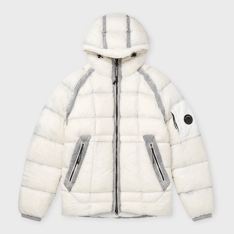 Buy C. P. Company Outerwear Medium Jacket in DD-Shell in white