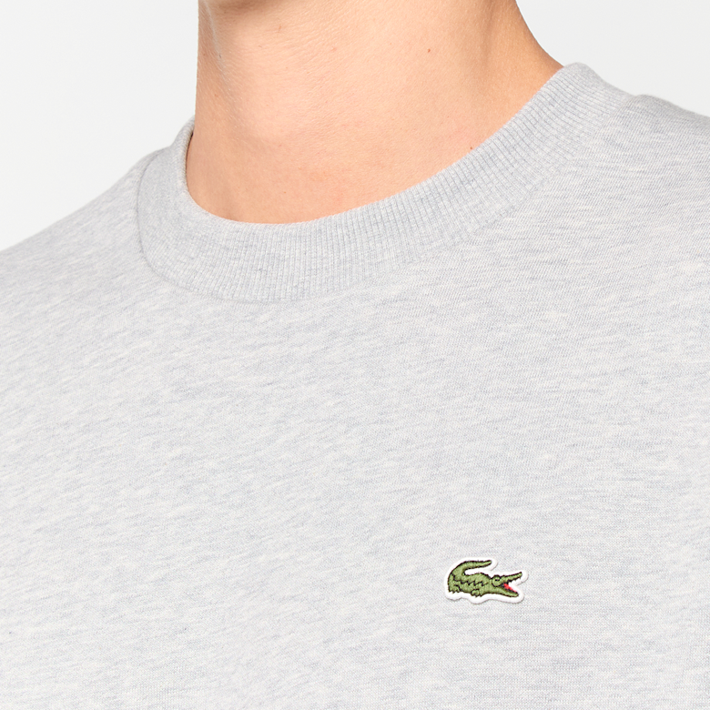 Buy Lacoste Sweatshirts silver chine in grey | SH8868-00-CCA | solebox