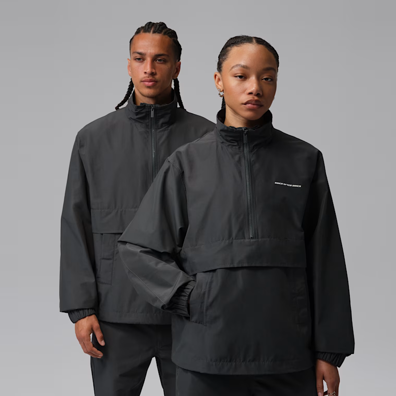 Buy Jordan x Nigel Sylvester Half Zip Jacket in black/anthracite