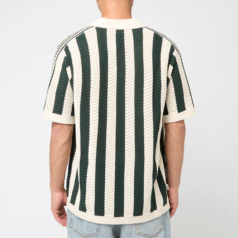 Buy adidas Originals x Clot Poloshirt in grnnit/ crewht | JP1615