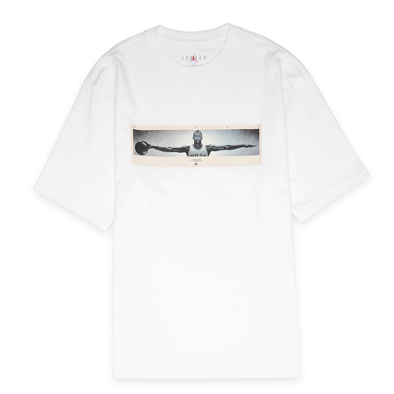 Buy Jordan M J Nc Wings Photo Ss Crew white/black Wings Photo T