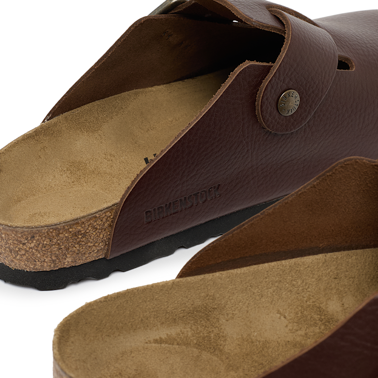 Buy Birkenstock Boston WB LE Vintage Wood in roast | 1030703 | solebox