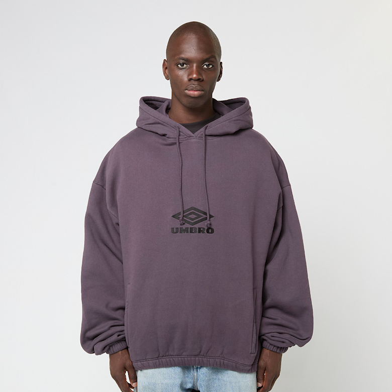 Buy Umbro by Slam Jam OG Logo Mask Hoodie in dark purple