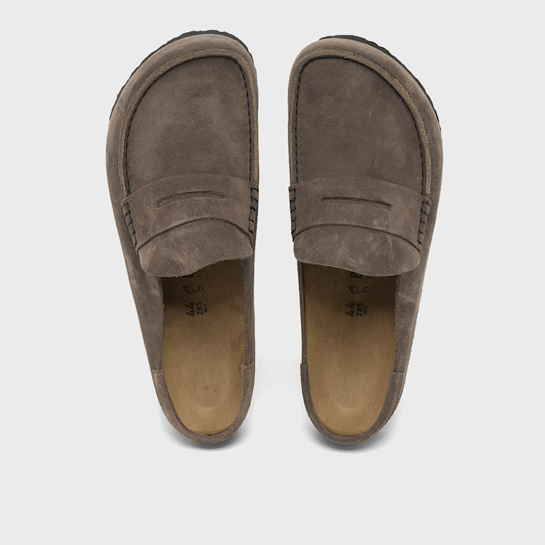 Buy Birkenstock Naples Wrapped LEVE in concrete gray | 1029672