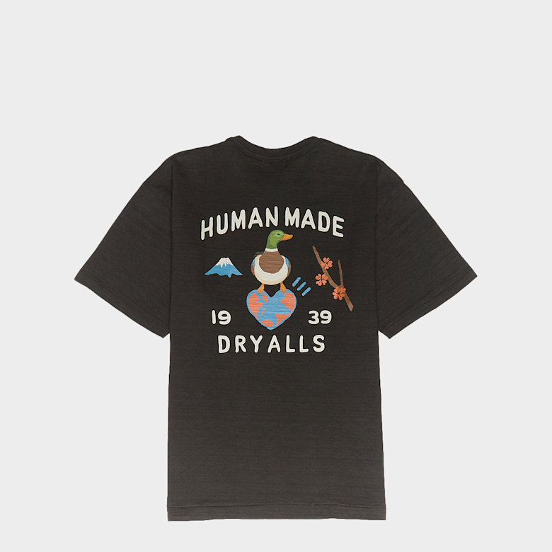 Buy HUMAN MADE Graphic T-Shirt in black | HM31TE017BK | solebox