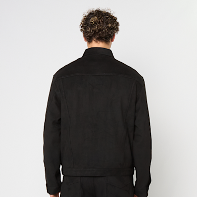 Buy Needles Penny Jean Jacket - Synthetic Suede black Penny Jean
