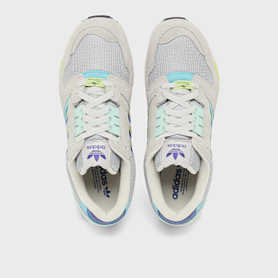 Buy adidas Originals ZX 8000 in grey two/purple/semi frozen lemon