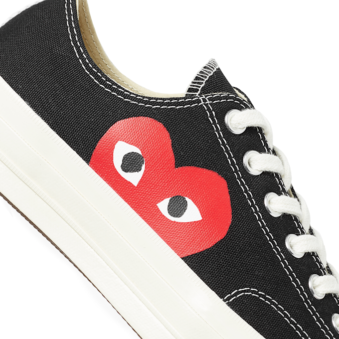 Comme des Garcons Play Chuck Taylor Low noir 51208 5