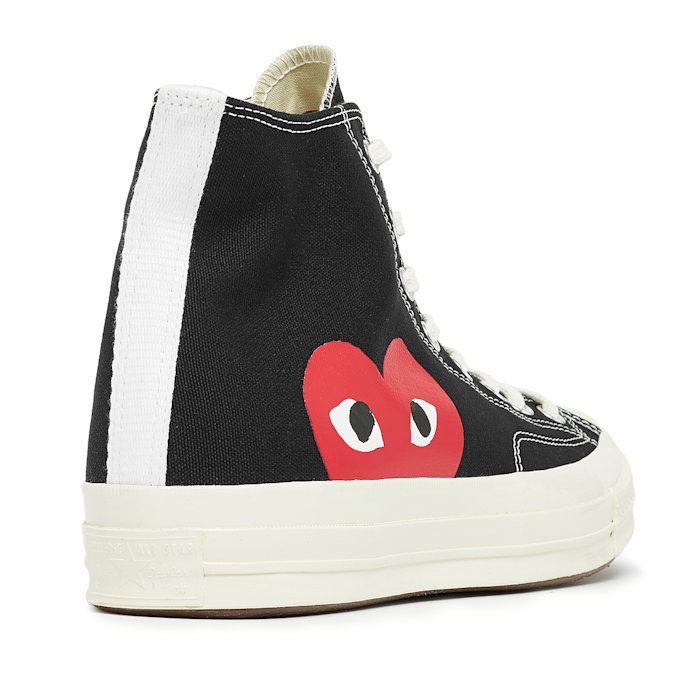 Comme des Garcons Play Chuck Taylor High noir 51204 7