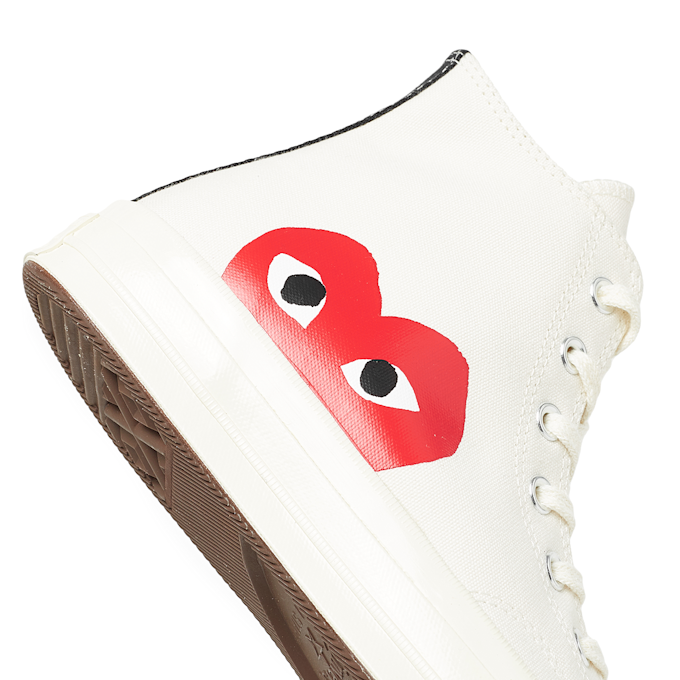 Comme des Garcons Play Chuck Taylor High beige 51206 5