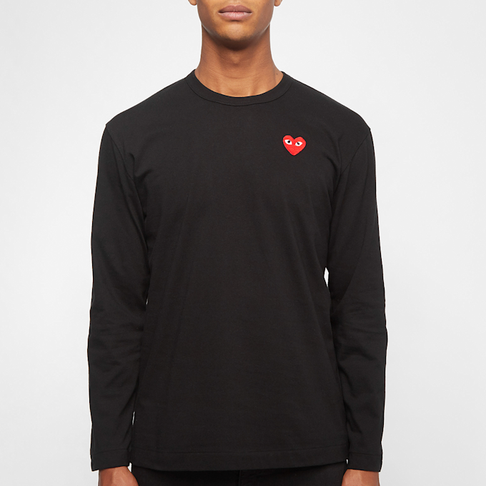 Comme des Garcons Play Longsleeve schwarz 51232 2