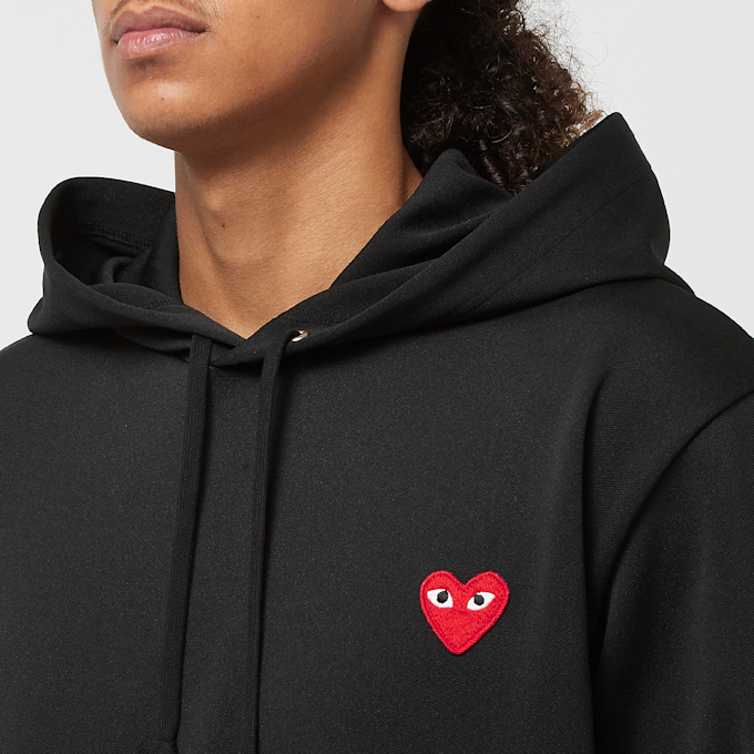 Comme des Garcons Play Hooded Sweatshirt black 51236 5
