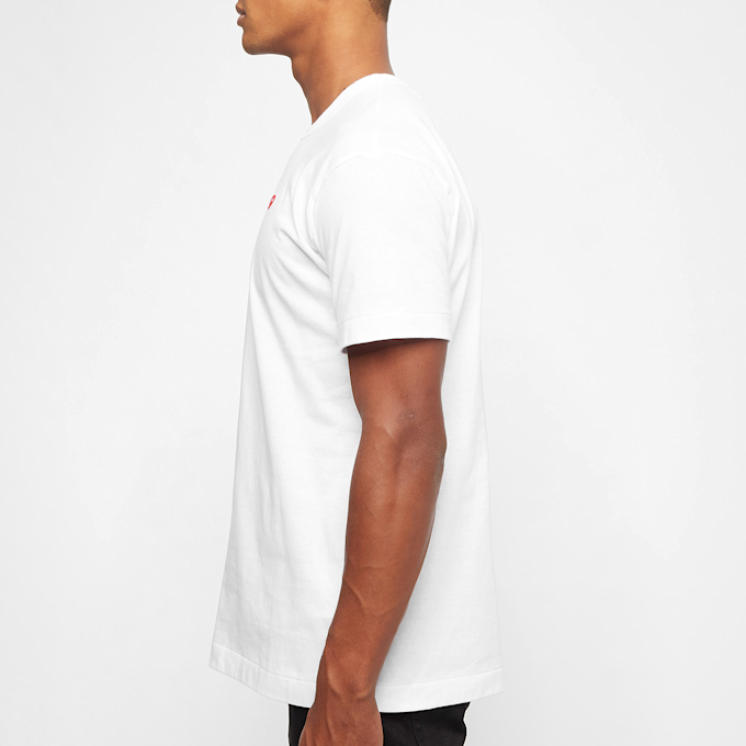 Comme des Garcons Play Small Red Heart Logo T-Shirt white 51254 3