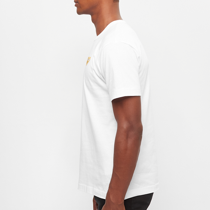 Comme des Garcons Play Gold Heart T-Shirt blanc 52419 3