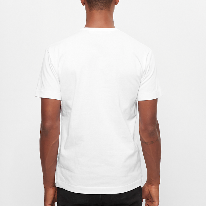 Comme des Garcons Play&nbsp; Gold Heart T-Shirt blanc 52419 4