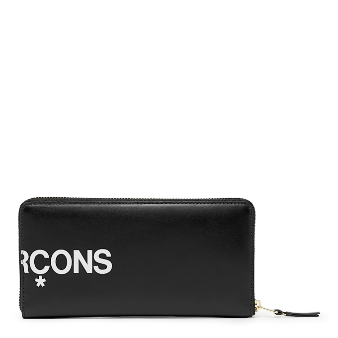 Comme des Garcons Wallet Huge Logo noir 53176 2