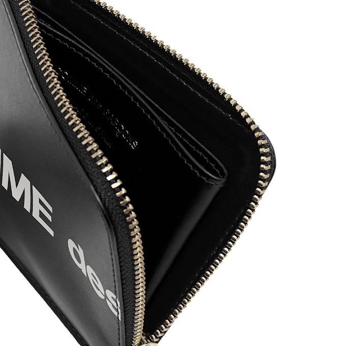 Comme des Garcons Wallet Huge Logo noir 53181 3