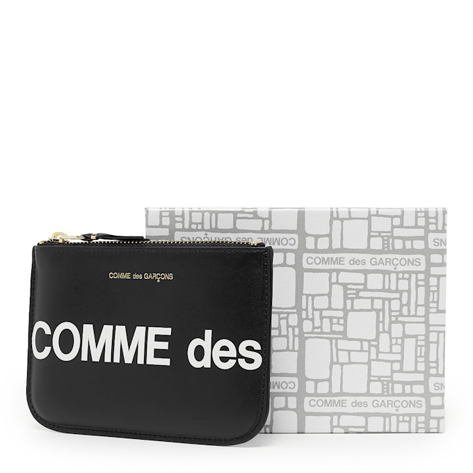 Comme des Garcons Wallet Huge Logo schwarz 53184 4