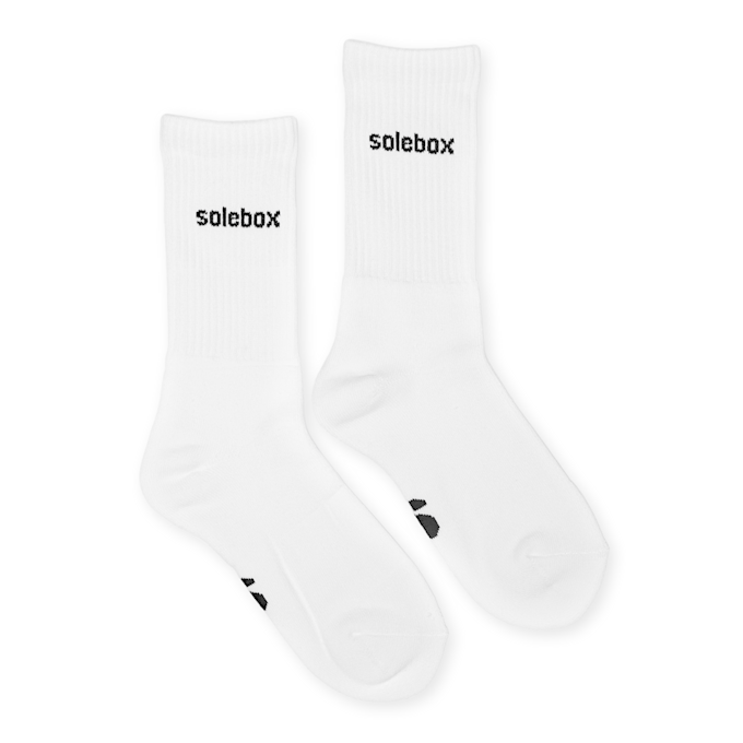 solebox Logo Socks white 55822 2