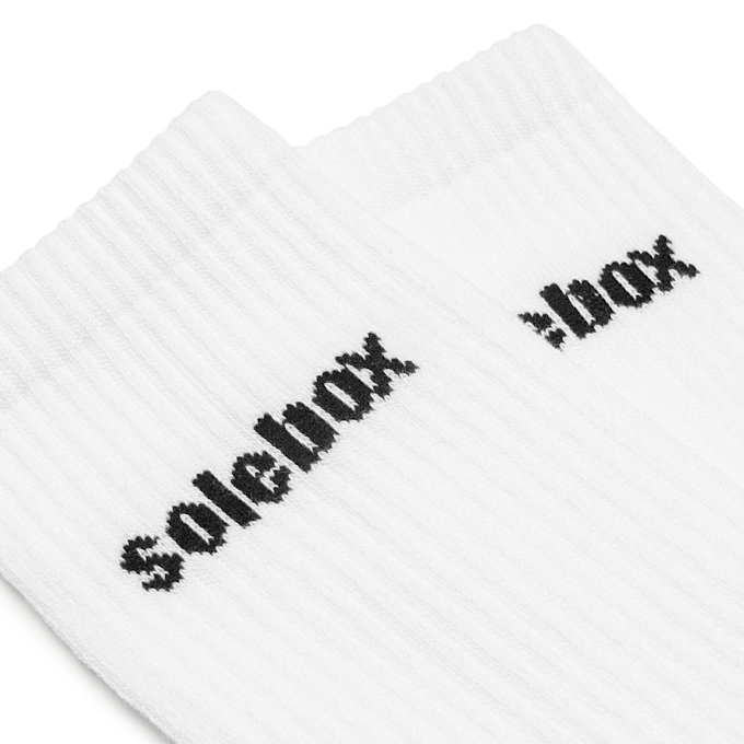 solebox Logo Socks white 55822 3