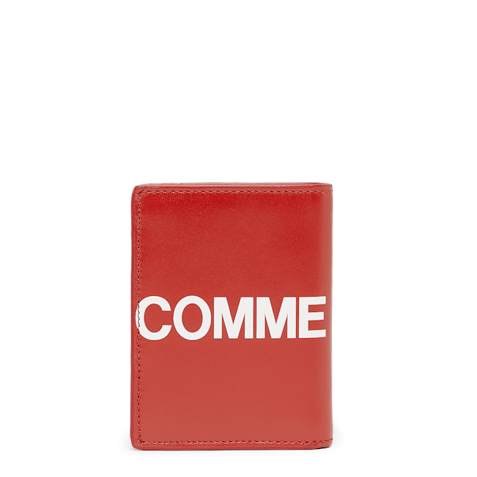 Comme des Garcons Wallet Huge Logo rood 55882 1