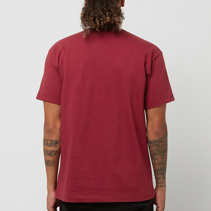 Comme des Garcons Play Play Double Heart T-Shirt rouge 57556 4