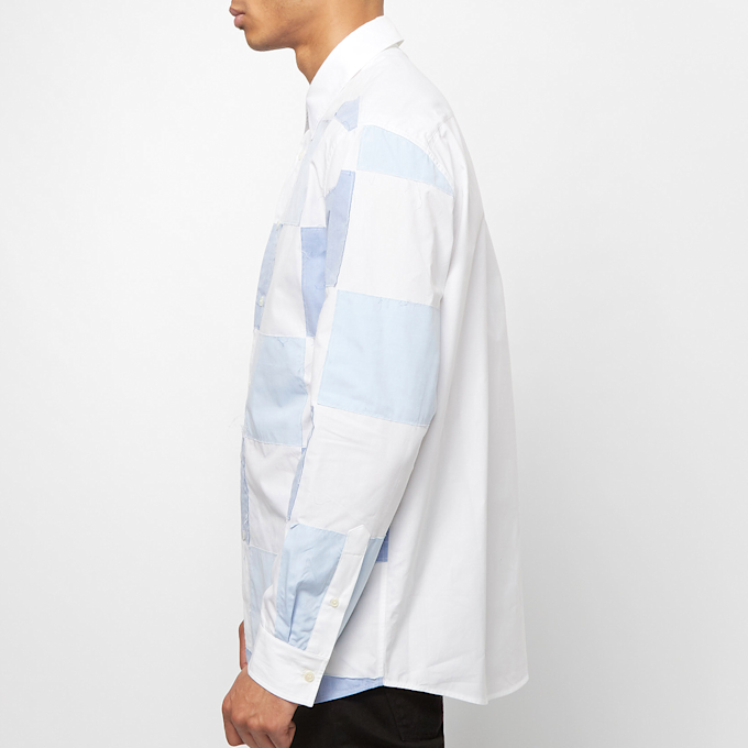 J. W. Anderson Checkboard Applique Shirt blauw 57983 3
