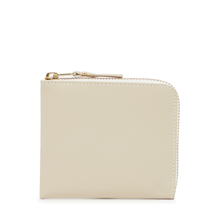 Comme des Garcons Wallet Classic Leather Line weiß 58460 1