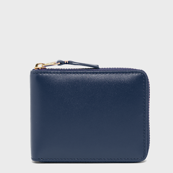 Comme des Garcons Wallet Classic Leather Line blue 58466 1