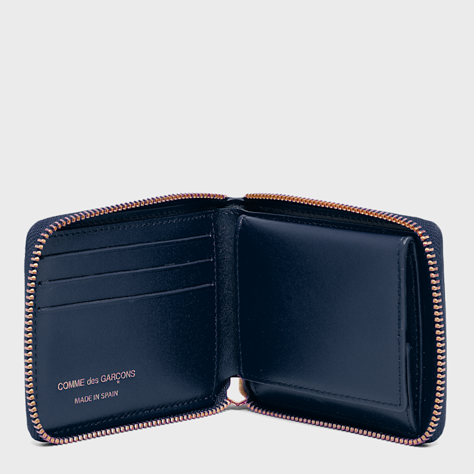 Comme des Garcons Wallet&nbsp; Classic Leather Line bleu 58466 3
