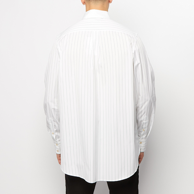 Wales Bonner&nbsp; WAILERS PLASTRON SHIRT blanc 60100 4