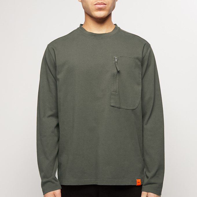 Aspesi Mod. AY41 Longsleeve Pocket Tee grau 60754 2