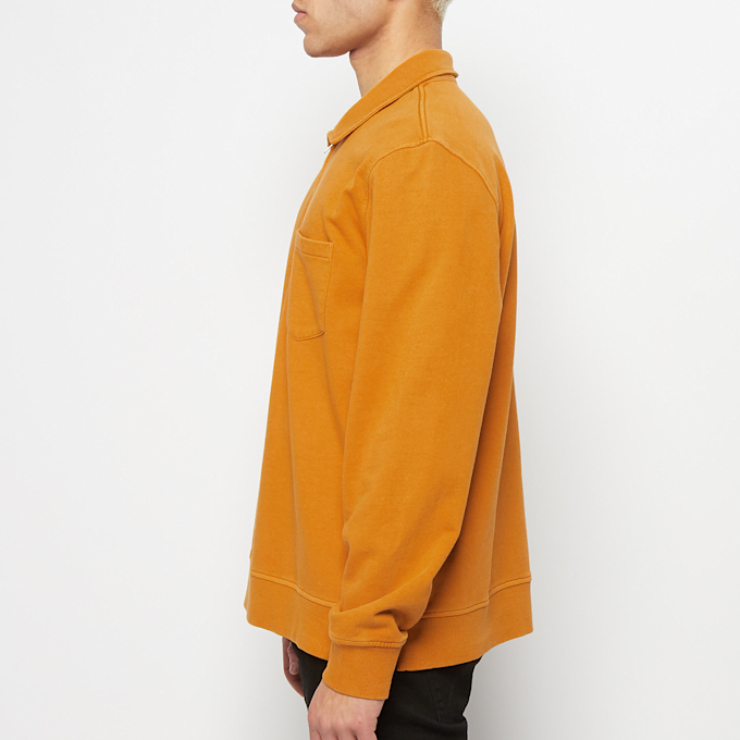 YMC Sugden Zip Sweatshirt yellow 60806 3
