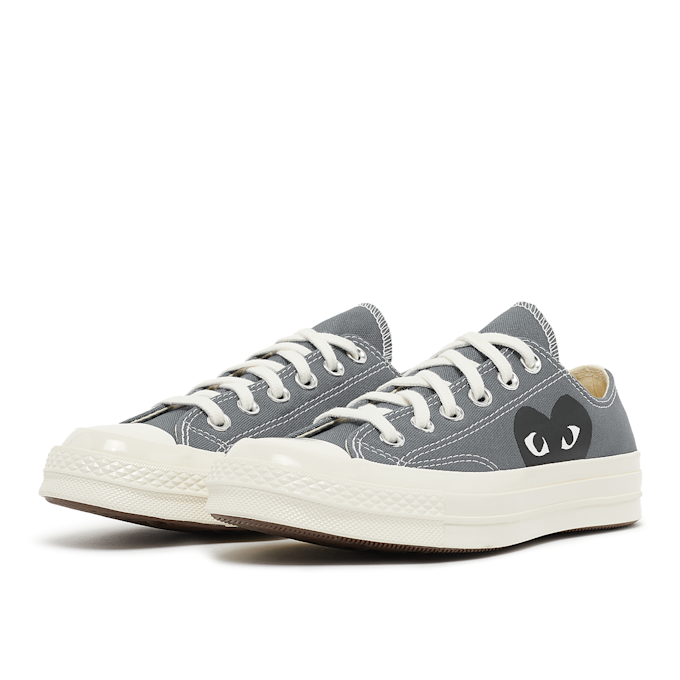 Comme des Garcons Play Black Heart Chuck Taylor All Star '70 Low gris 60916 1