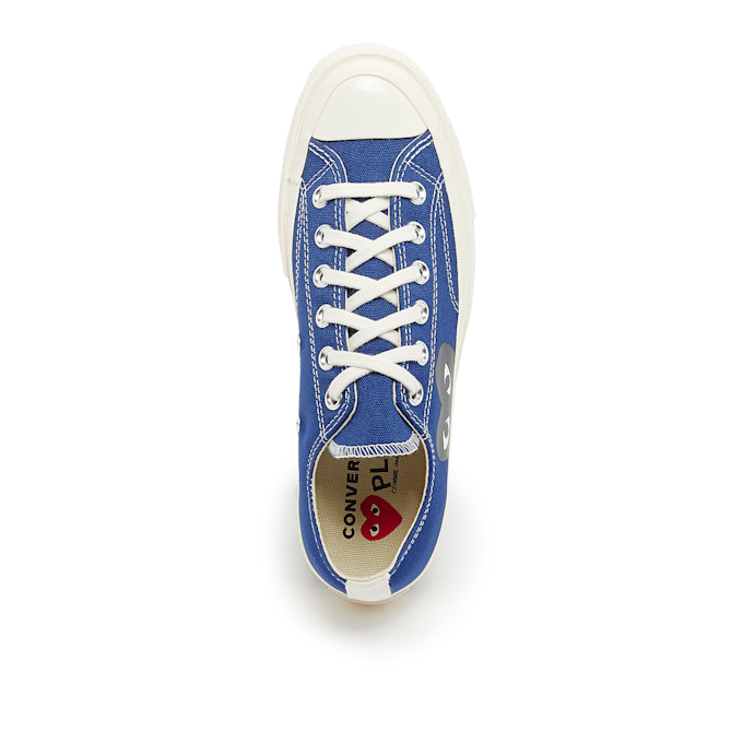 Comme des Garcons Play Black Heart Chuck Taylor All Star '70 Low bleu 60917 4