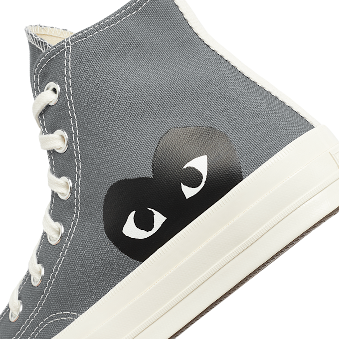 Comme des Garcons Play Black Heart Chuck Taylor All Star '70 High gris 60921 5