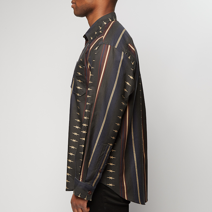 Phipps L/S Classic Shirt blauw 61116 3