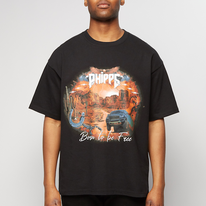 Phipps Born To Be Free T zwart 61131 2