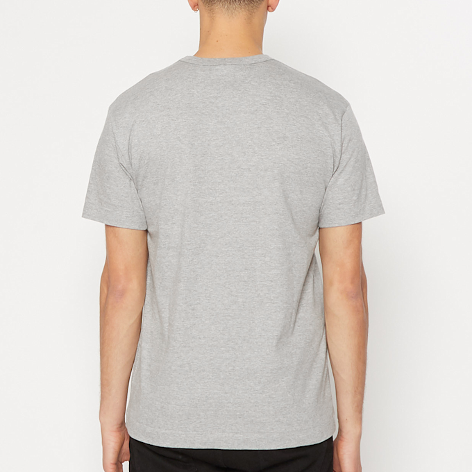 Comme des Garcons Play Play Logo T-Shirt gris 65559 4