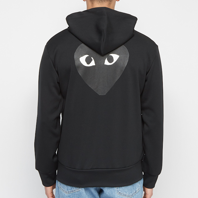 Comme des Garcons Play Play Big Heart Sweatshirt schwarz 71597 4