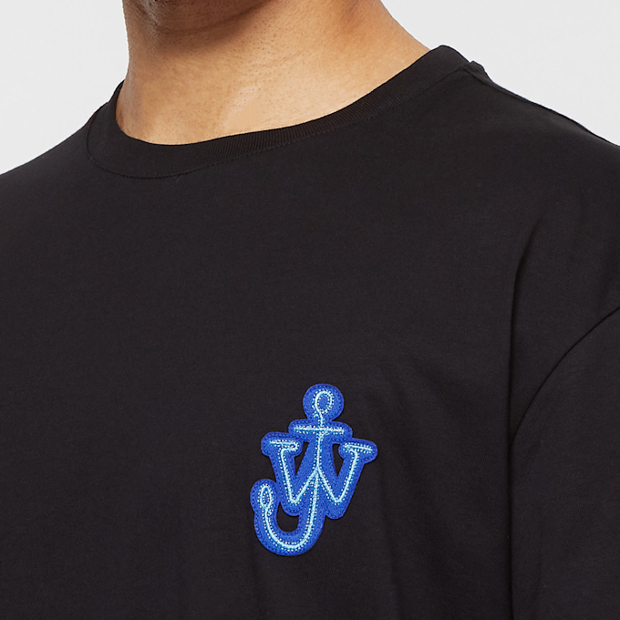 J. W. Anderson Anchor Patch T-Shirt zwart 72532 5