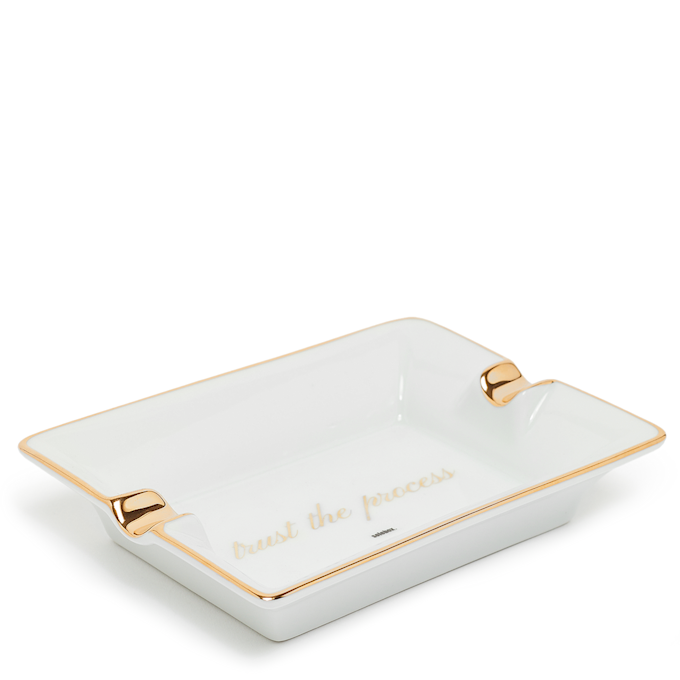 solebox Trust The Process Porzellan-Aschenbecher weiß 73881 3