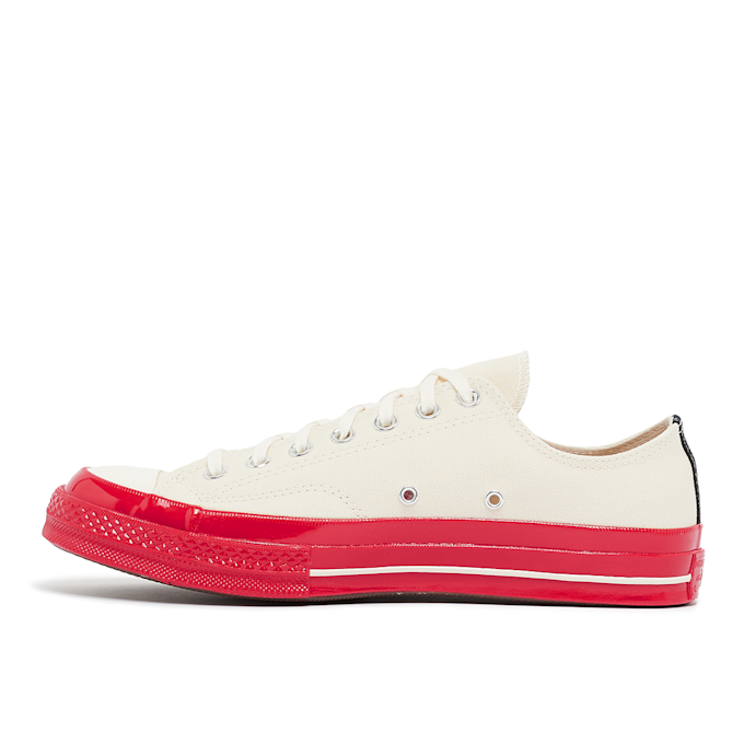 Comme des Garcons Play Red Sole Chuck Taylor 70 Low Top beige 74129 3
