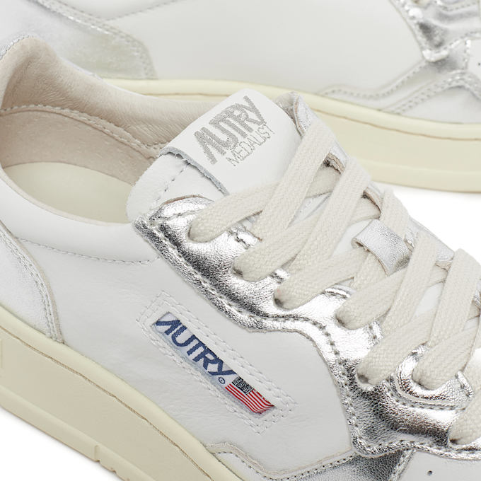 Autry Wmns Medalist Low silver 75515 6