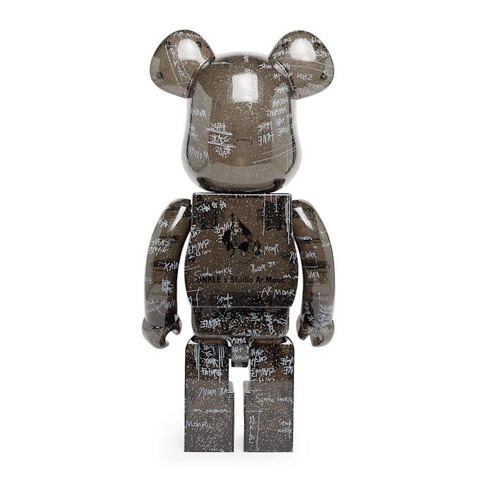 Medicom Bearbrick Unkle x Studio Ar. Mour. 1000% grey 75699 3