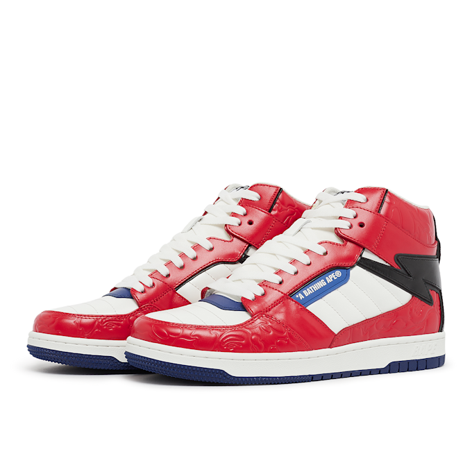 A Bathing Ape Sta 88 Mid #1 M1 rouge 77386 1